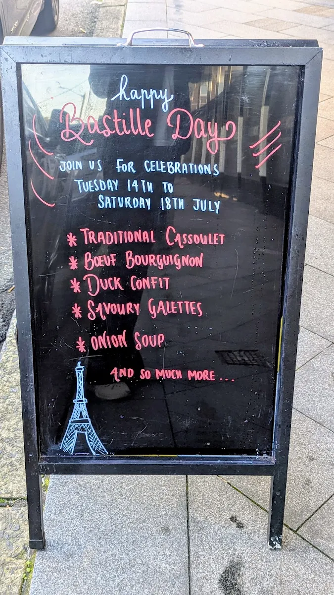 Menu, Croquembouche Patisserie