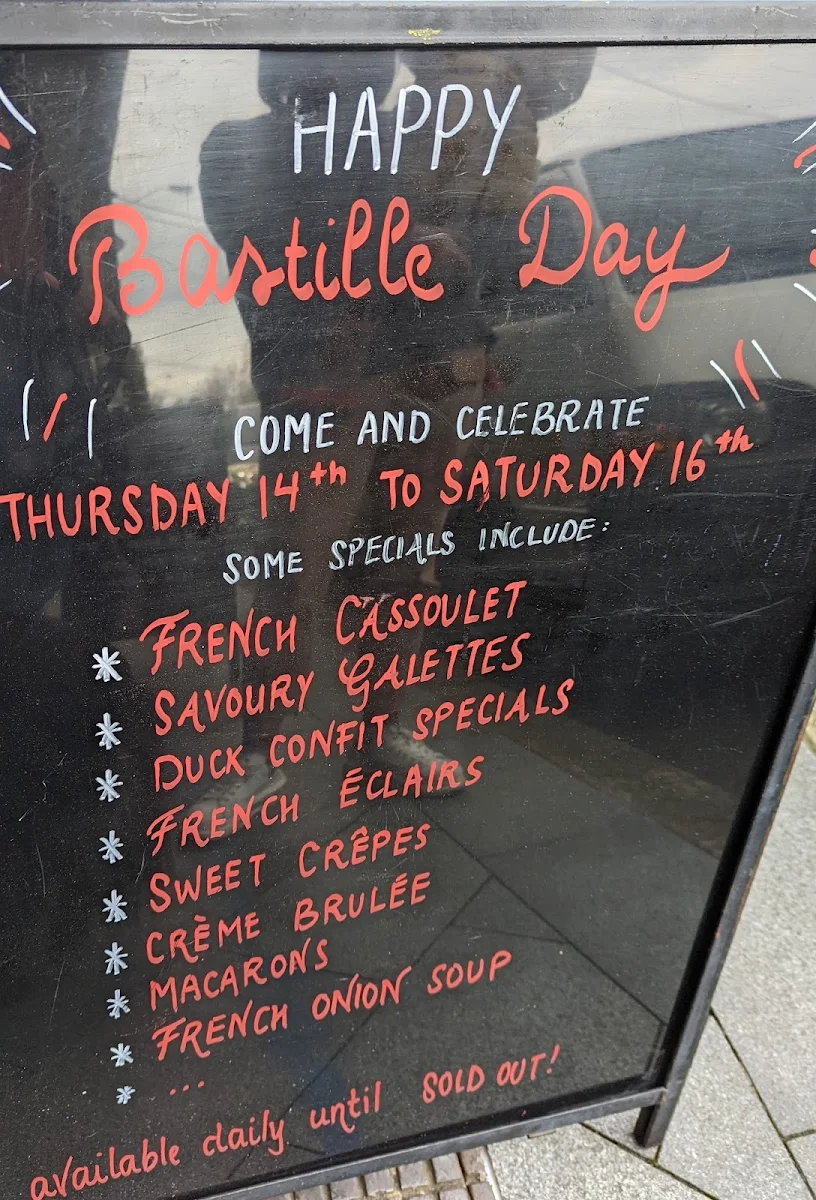 Menu, Croquembouche Patisserie
