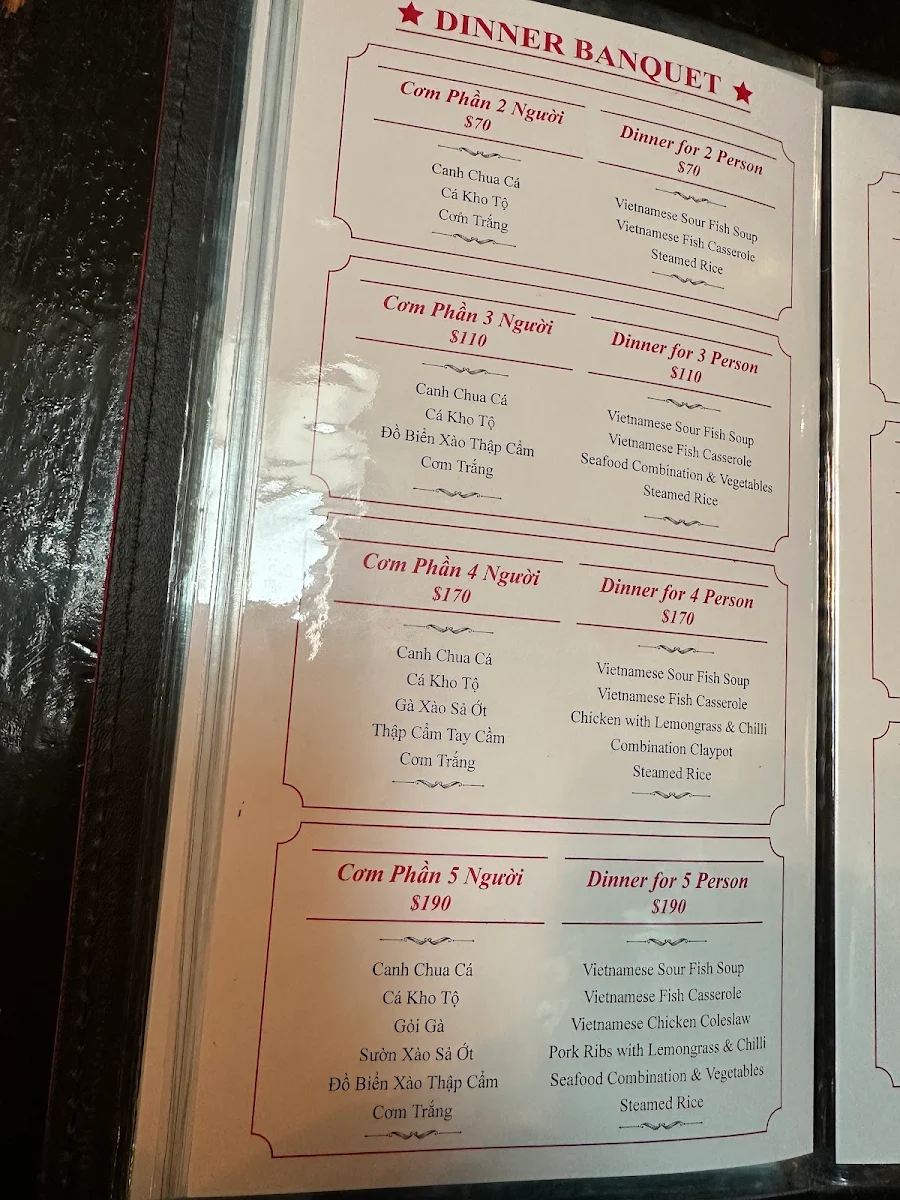 Menu, Co Do