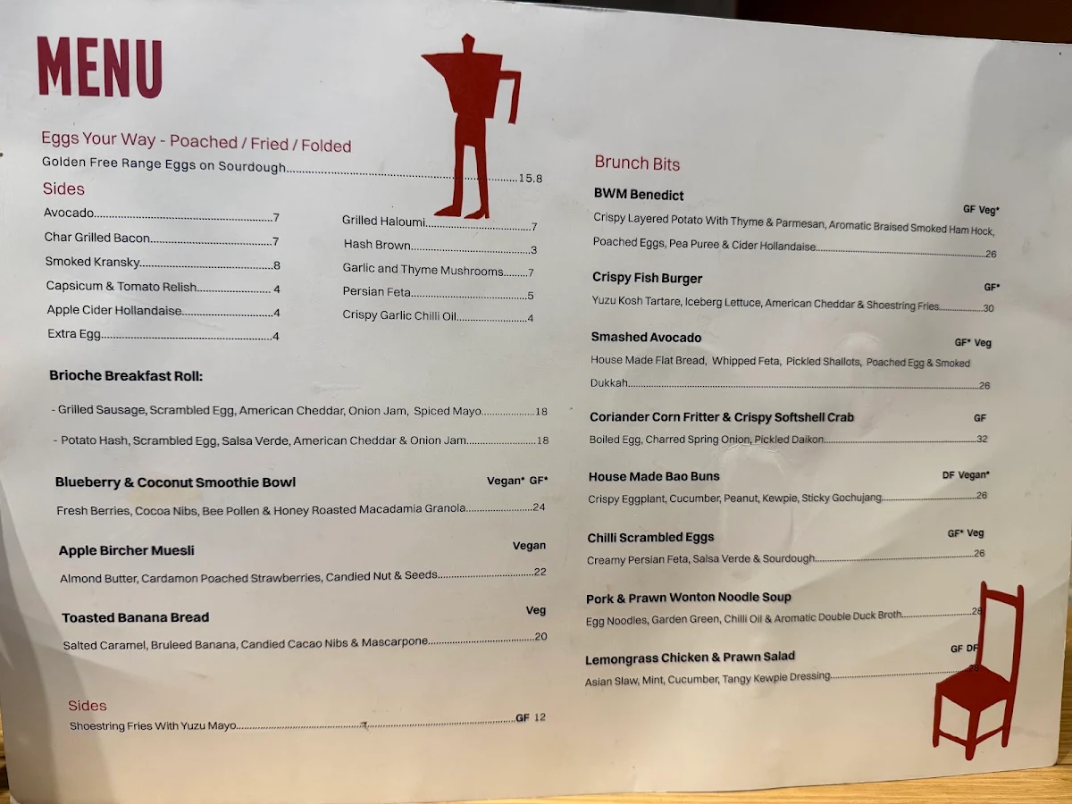 Menu, In Good Company