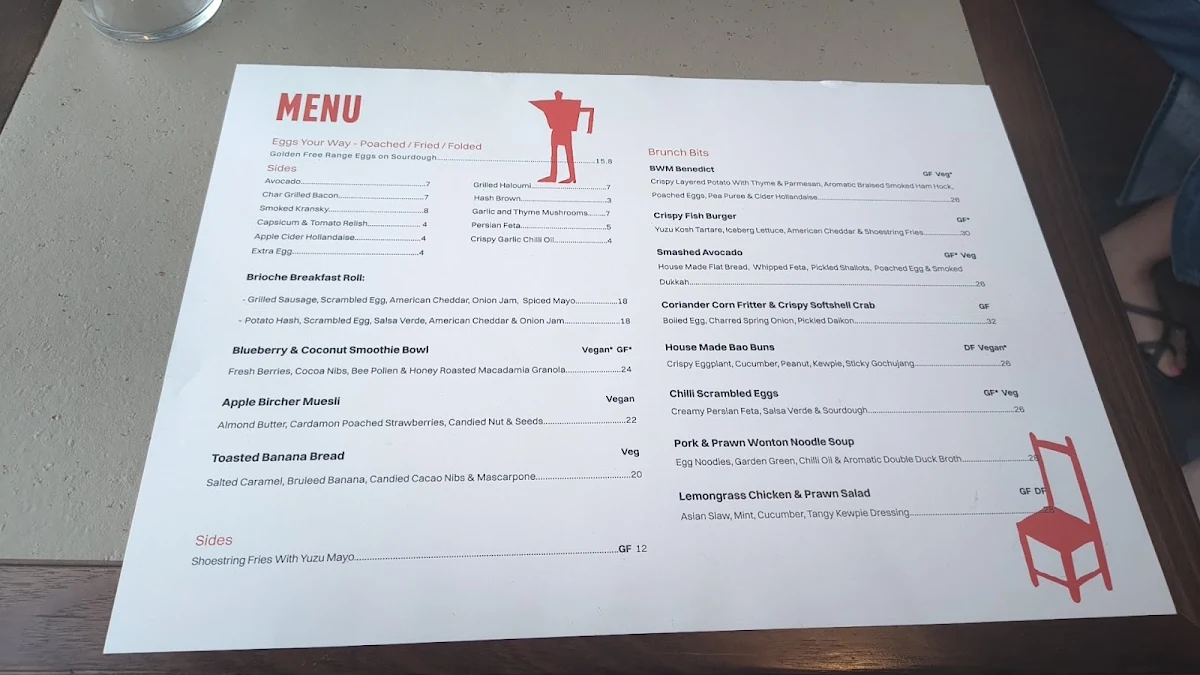 Menu, In Good Company