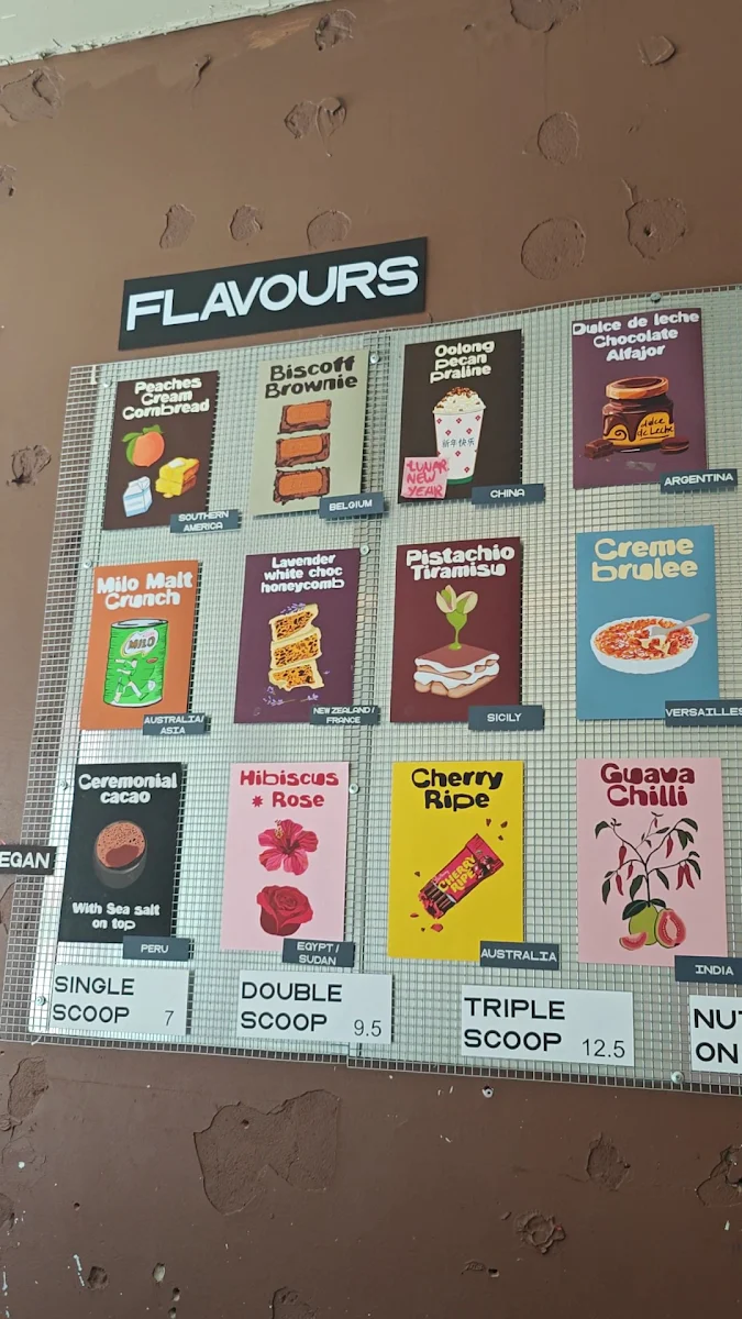 Menu, Good Daze Canteen