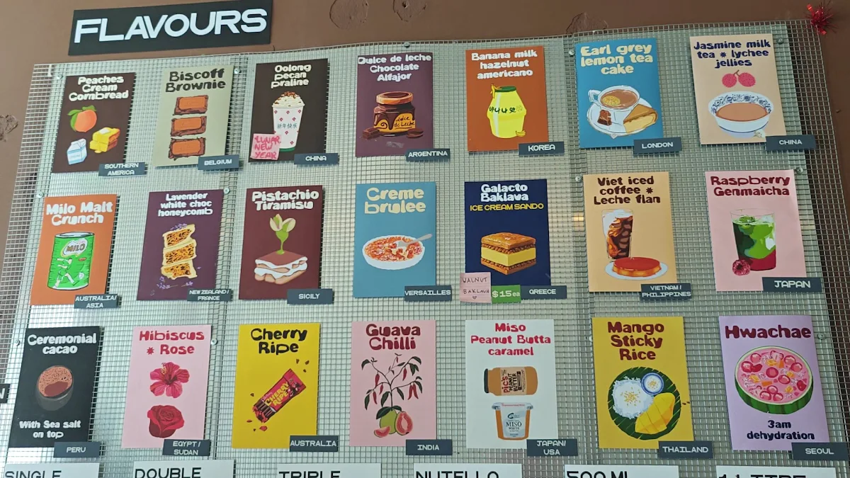 Menu, Good Daze Canteen