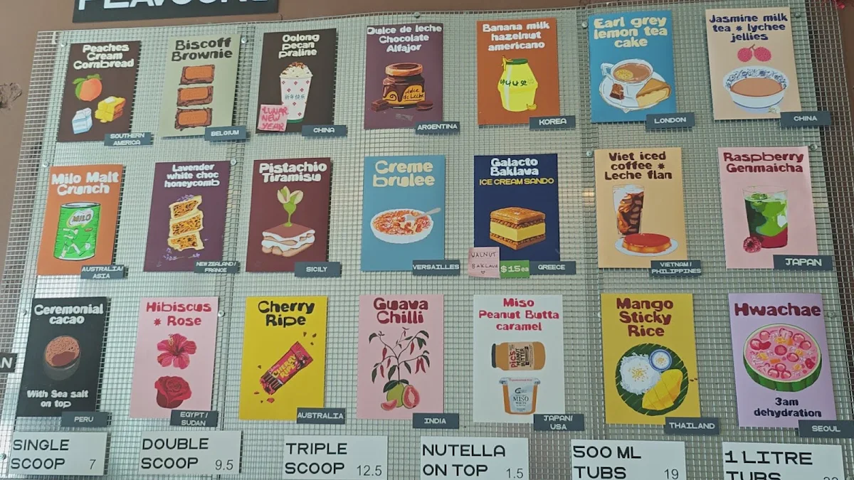 Menu, Good Daze Canteen
