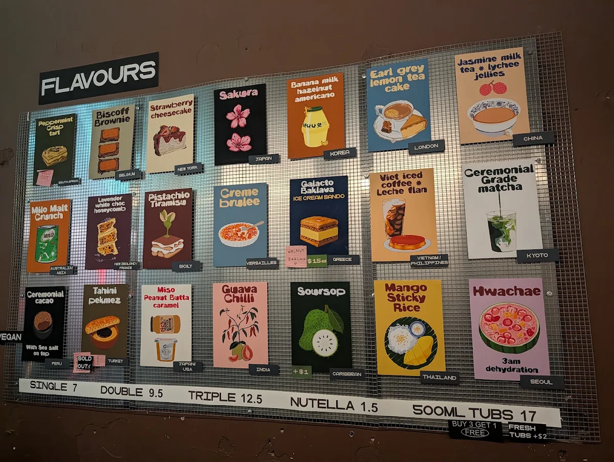 Menu, Good Daze Canteen