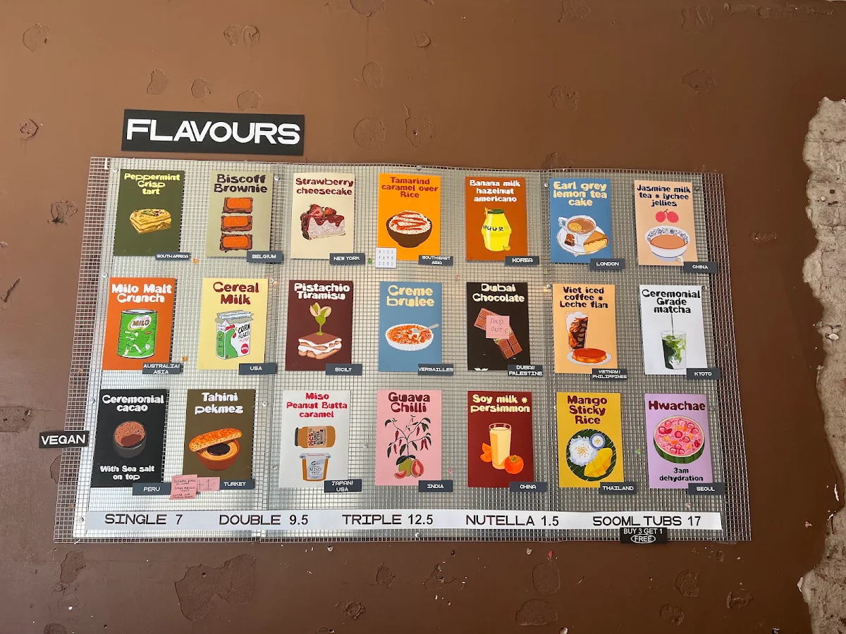 Menu, Good Daze Canteen