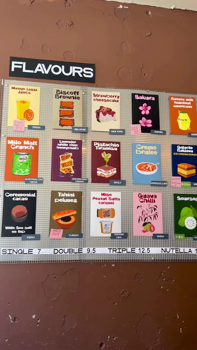 Menu, Good Daze Canteen