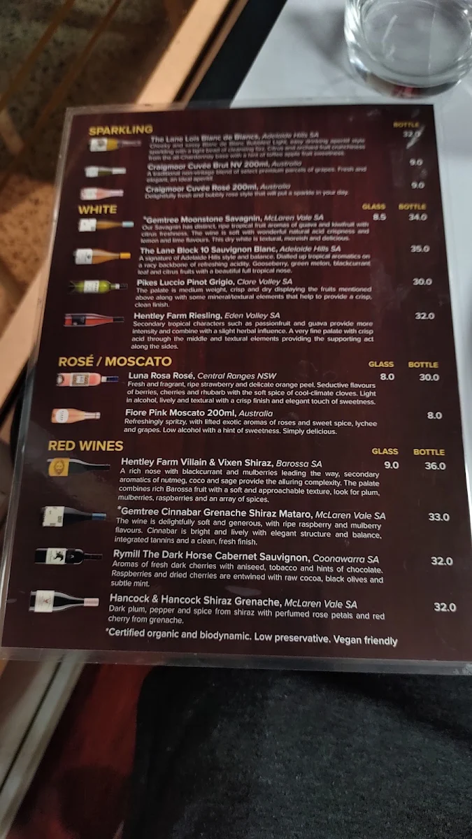 Menu, Spice Heaven Indian Restaurant
