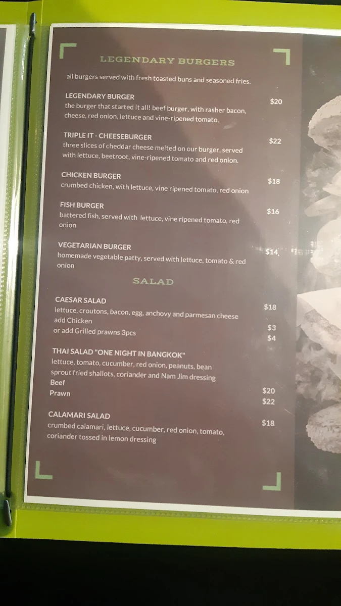 Menu, Bowl and Fork