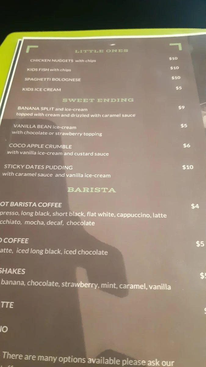 Menu, Bowl and Fork