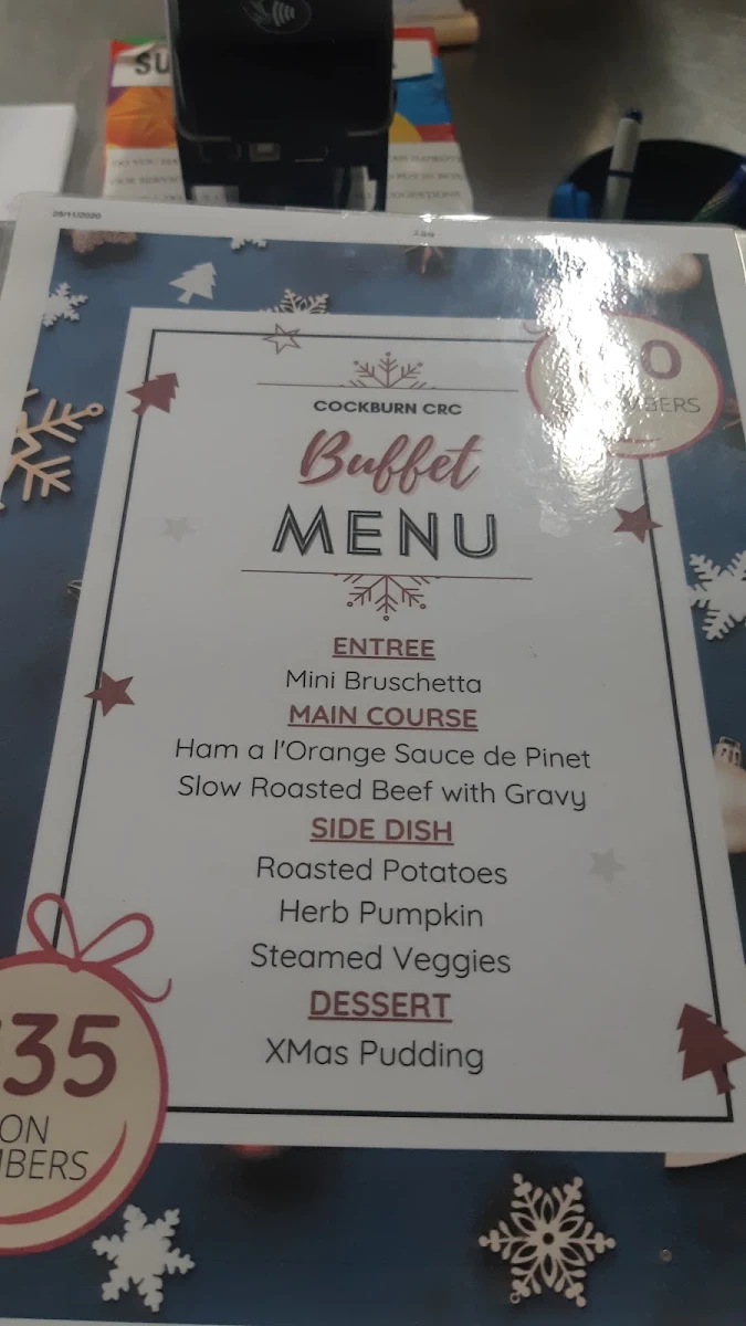 Menu, Bowl and Fork