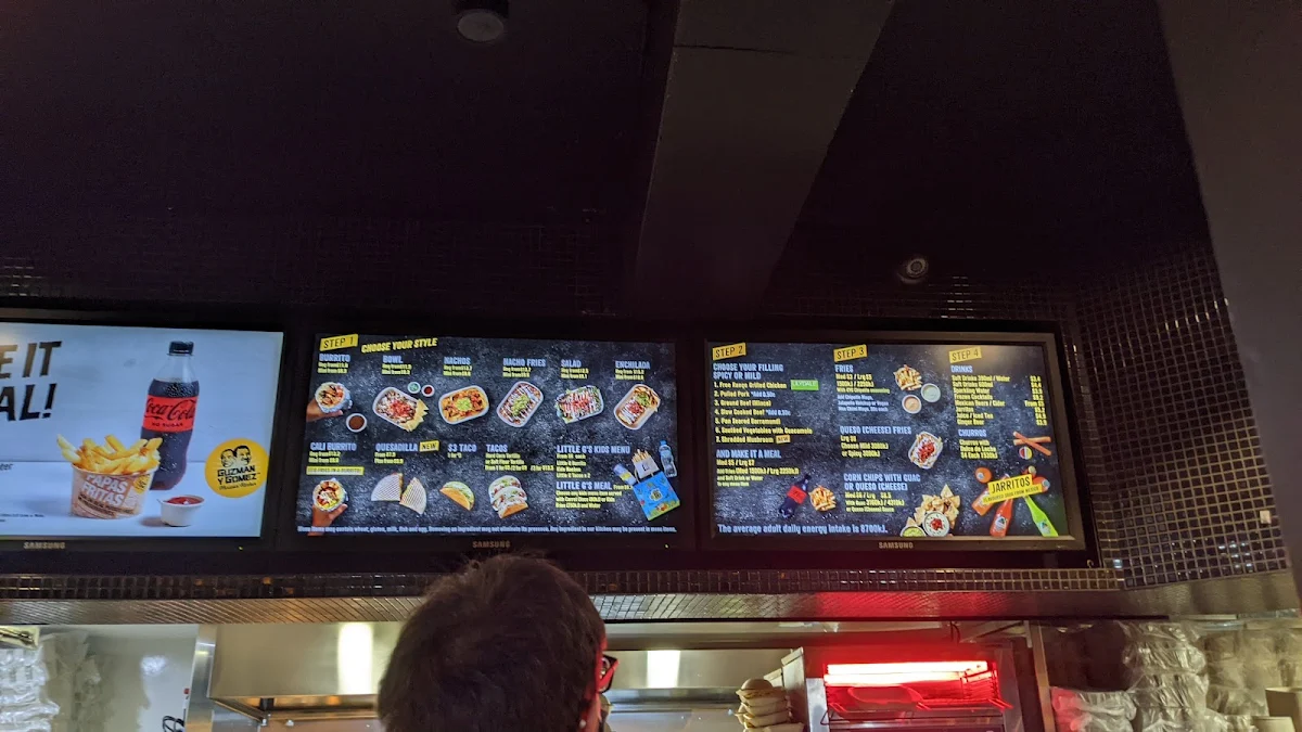 Menu, Guzman y Gomez - Crows Nest