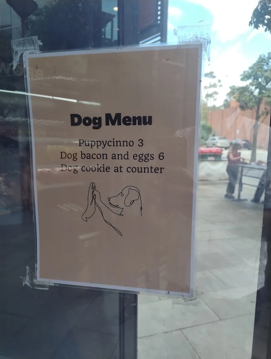 Menu, Brown Deli