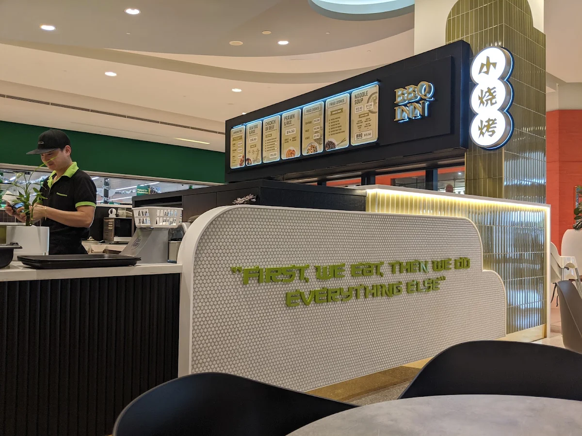Menu, BBQ Inn