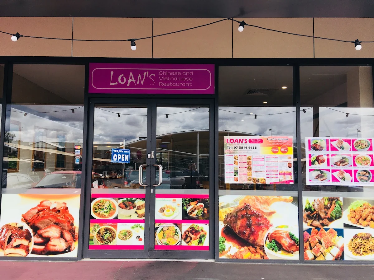 Menu, Loan's Chinese and Vietnamese Restaurant