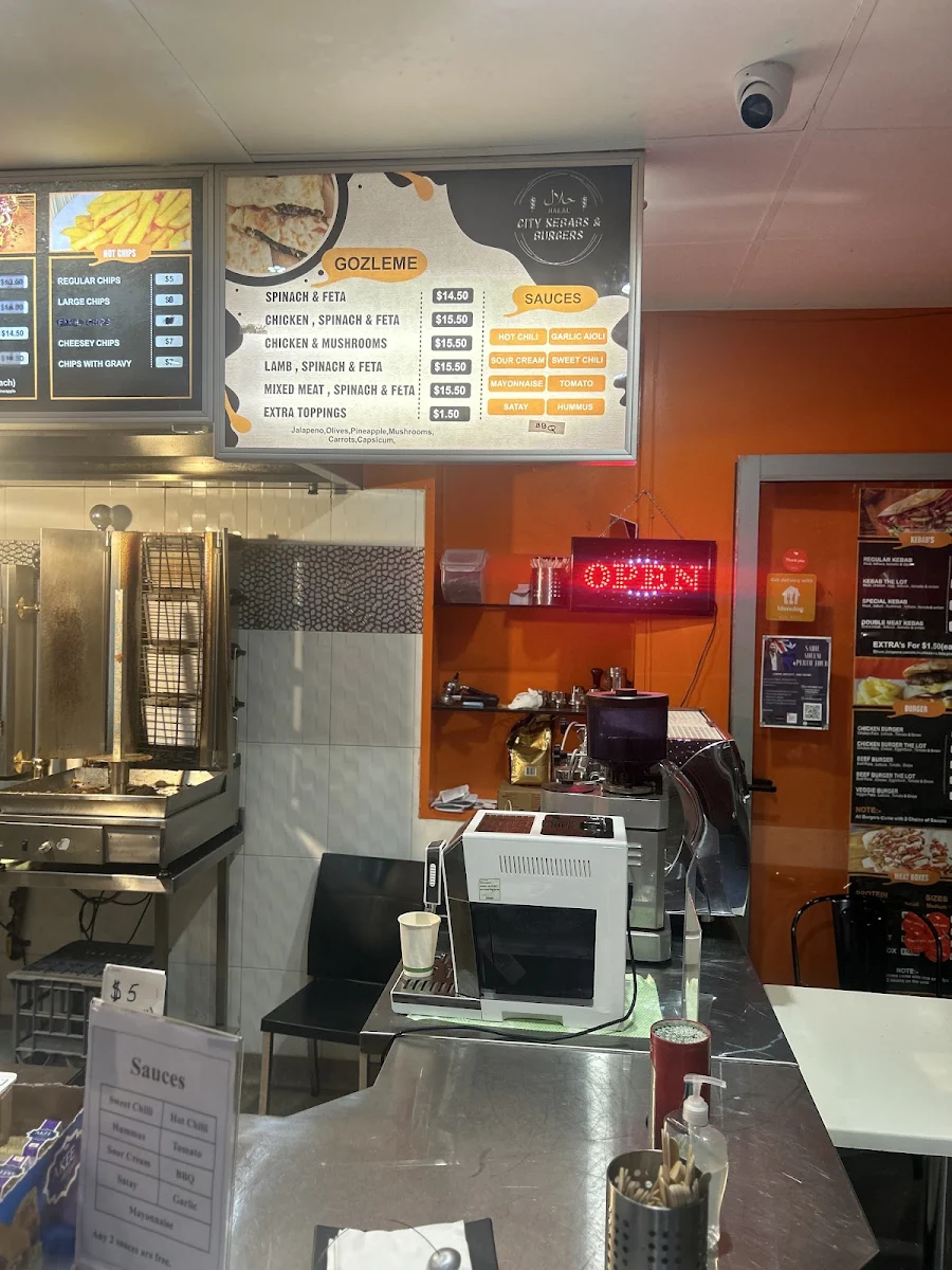 Menu, Sipra Kebab and Grill Perth