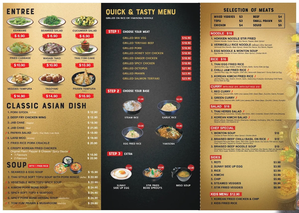 Menu, Meats and Greet BBQ Kiama