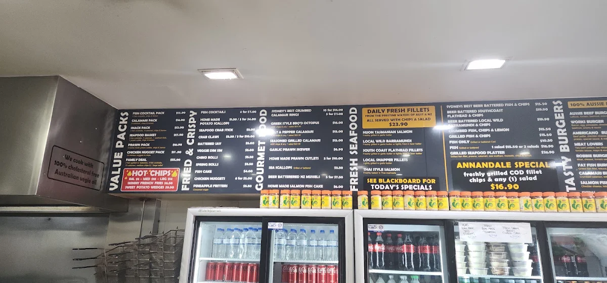 Menu, Fat Fish