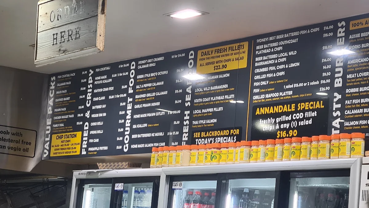 Menu, Fat Fish