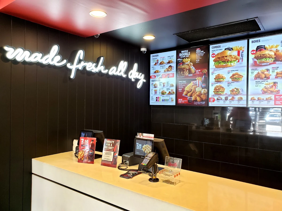 Menu, KFC Ayr