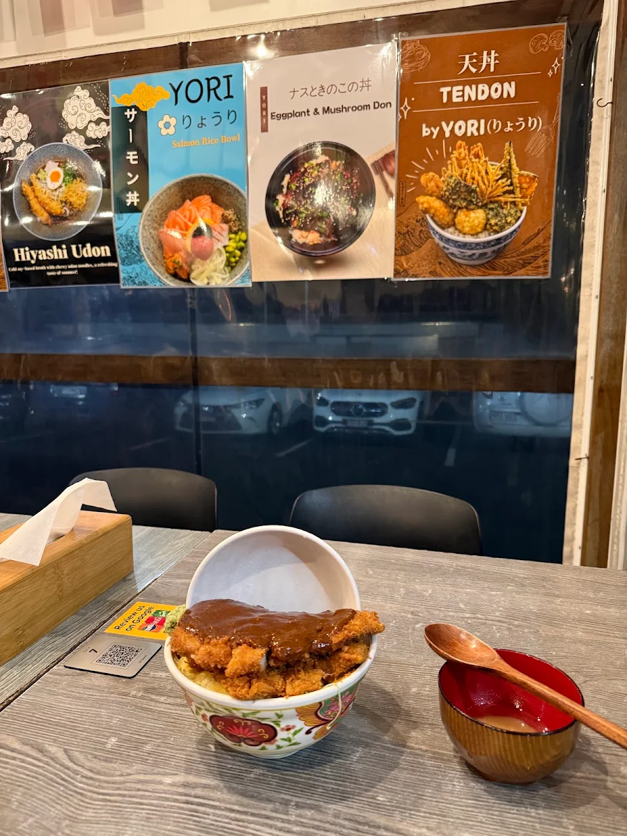 Menu, YORI(りょうり)