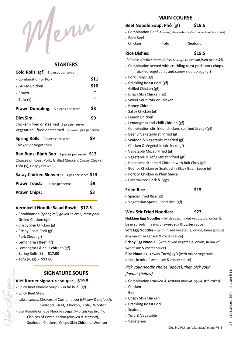 Menu photo 1