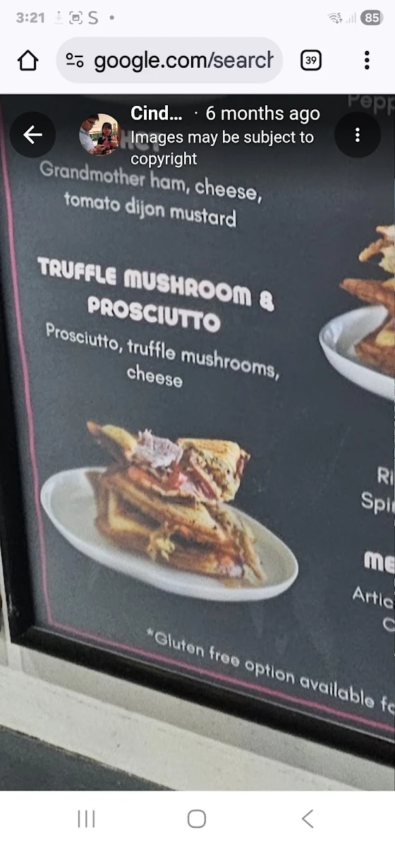 Menu, Lickt Ashburton