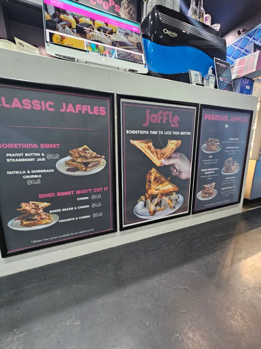 Menu, Lickt Ashburton