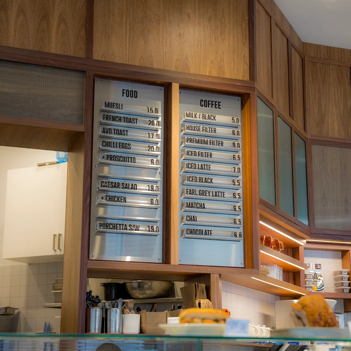 Menu, Spyglass Coffee