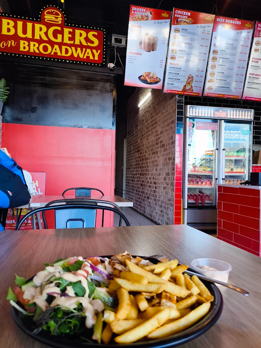 Menu, Burgers on Broadway Kingsgrove