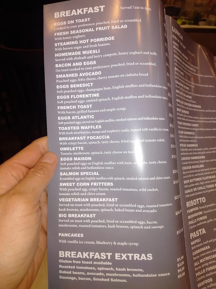 Menu, Lil Kitch