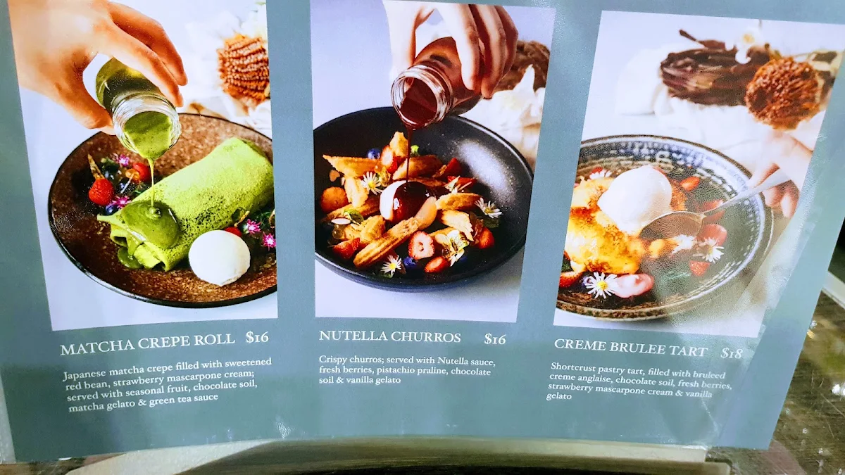 Menu, Valet