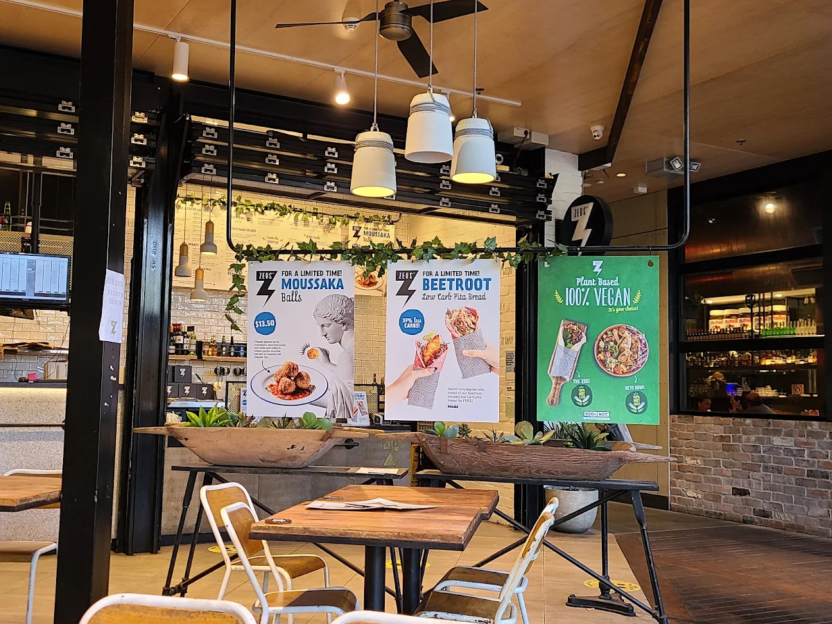 Menu, Zeus Street Greek Westfield Kotara
