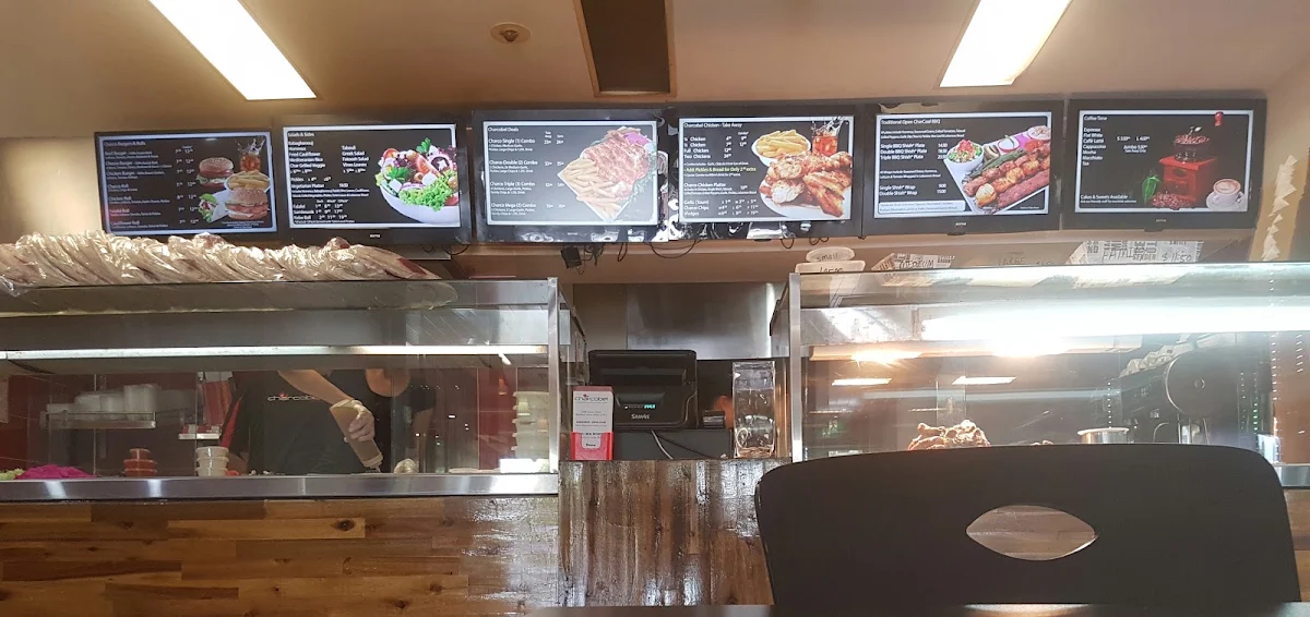 Menu, Charcobel Charcoal Chicken