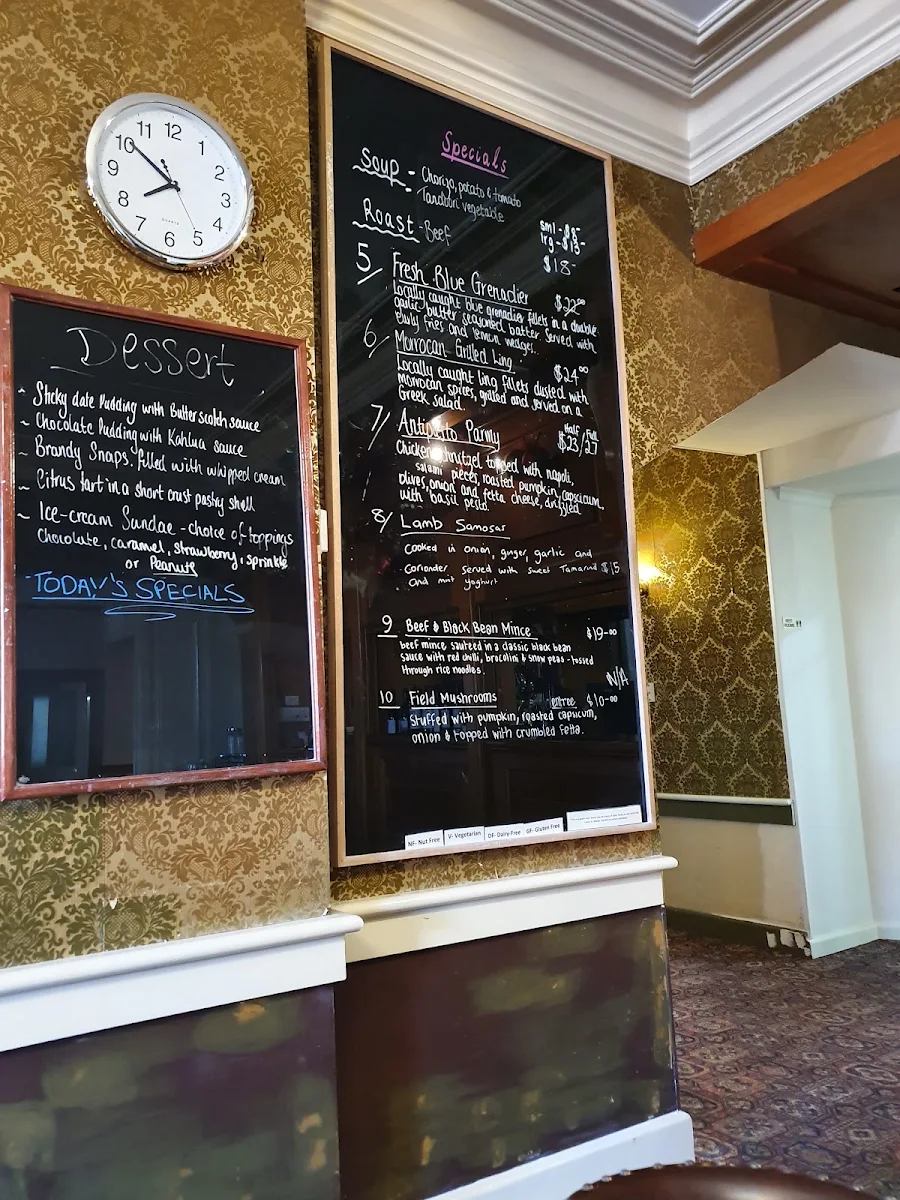 Menu, Admella's Bistro