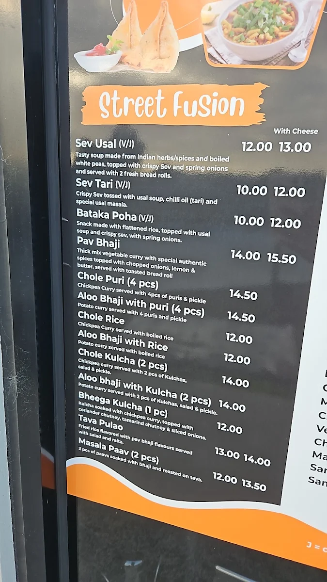 Menu, Jalsa EATS