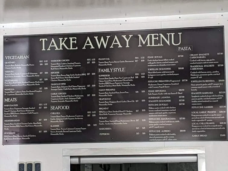 Menu, Pappar'delles