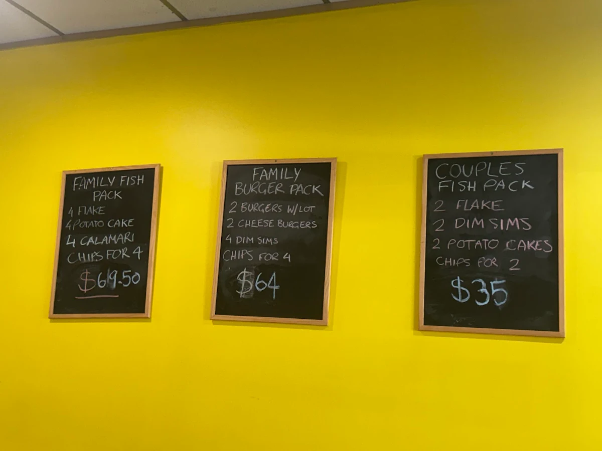 Menu, Roundabout Takeaway