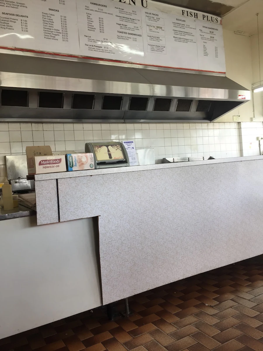 Menu, Fish Plus - Fish and Chips