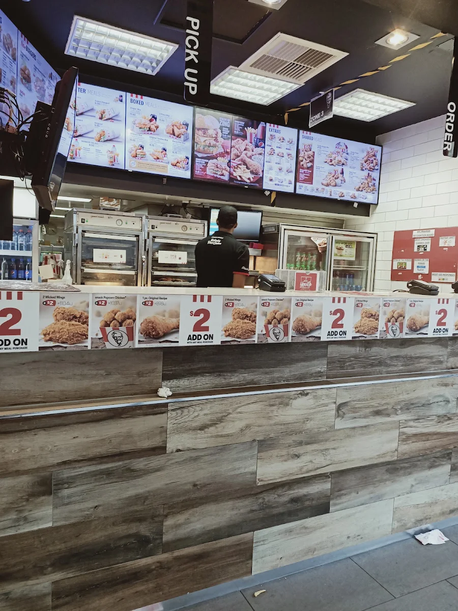 Menu, KFC Prahran