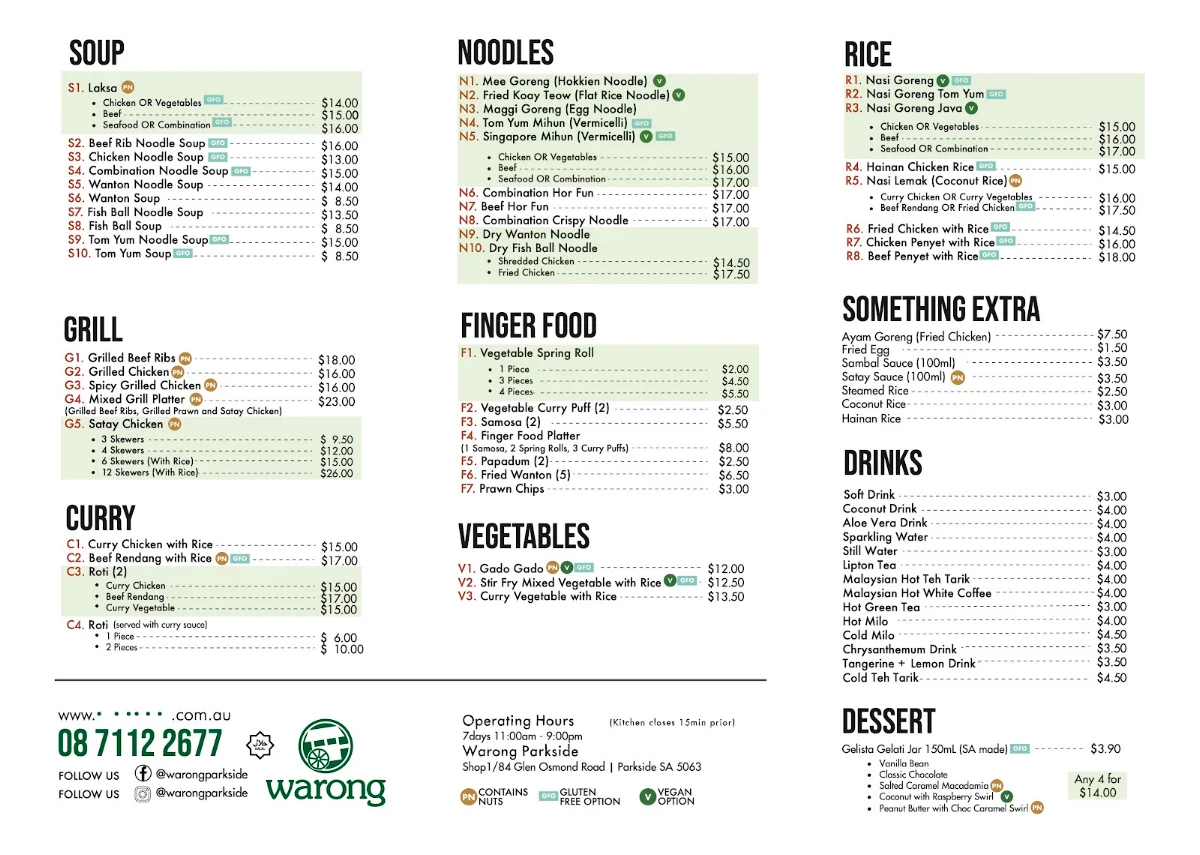 Menu photo 1