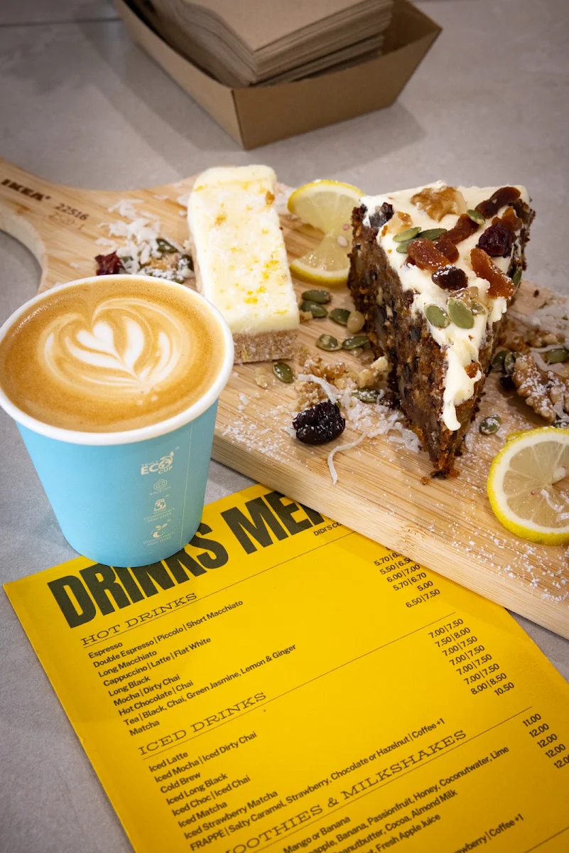 Menu, Didi´s Coffee Haus