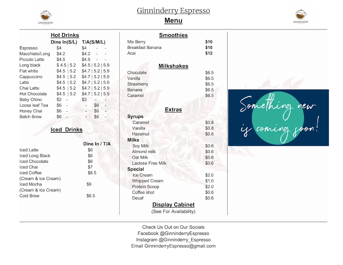 Menu photo 1