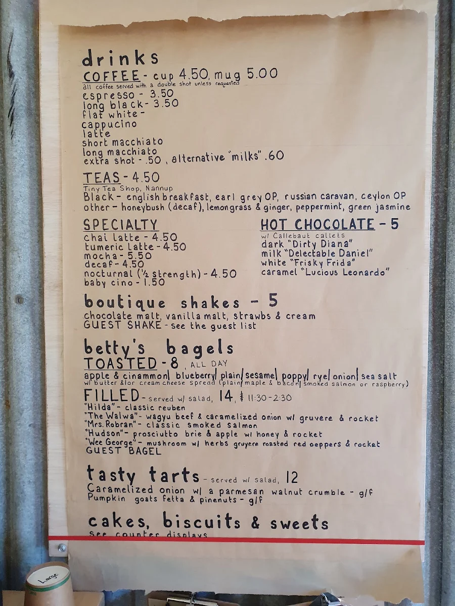 Menu, FATS - Food, Arttraction, Tee off, Socializing
