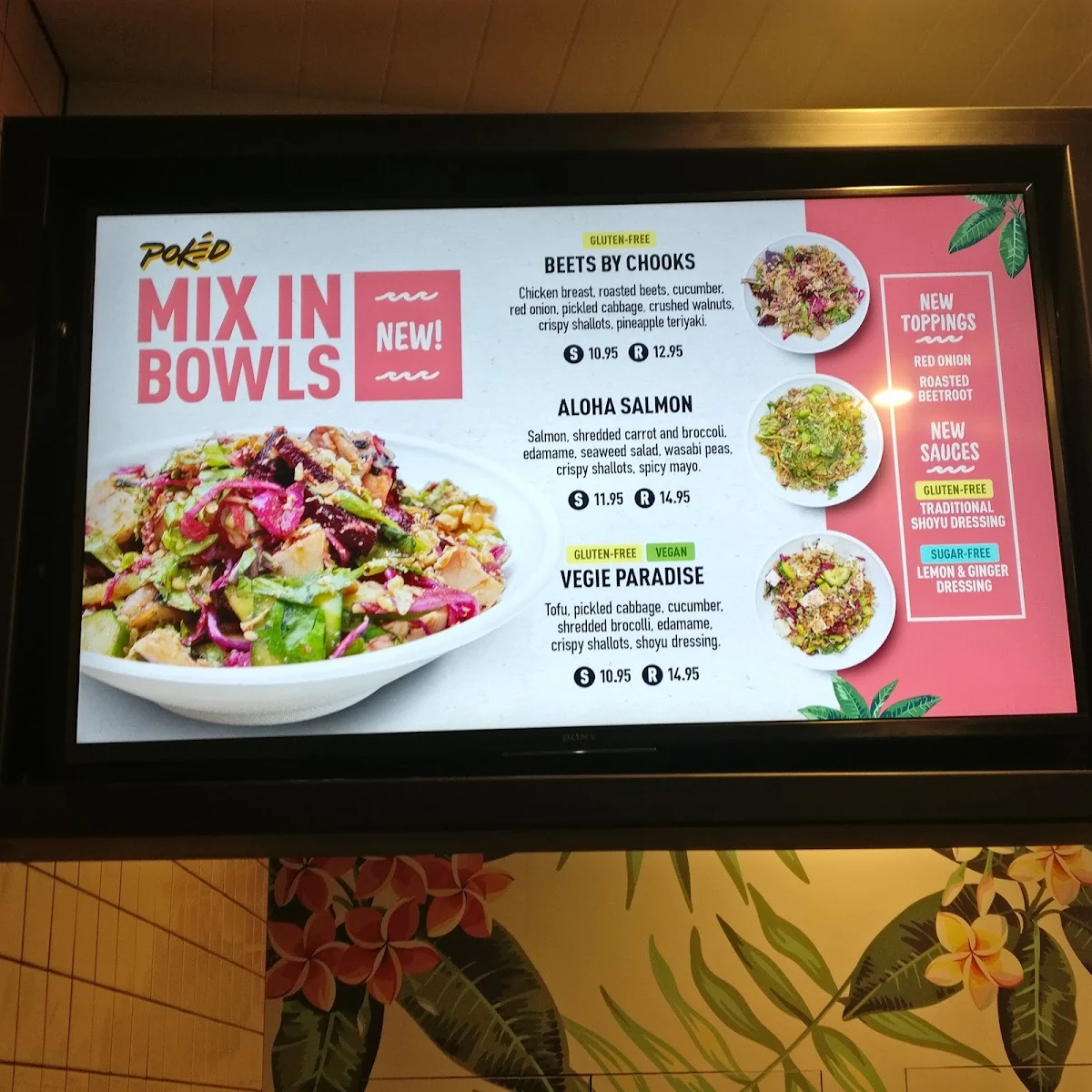 Menu, Pokéd