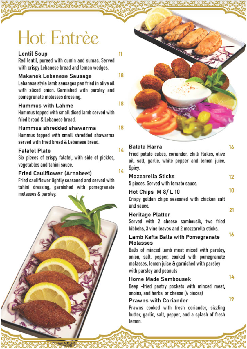 Menu photo 1