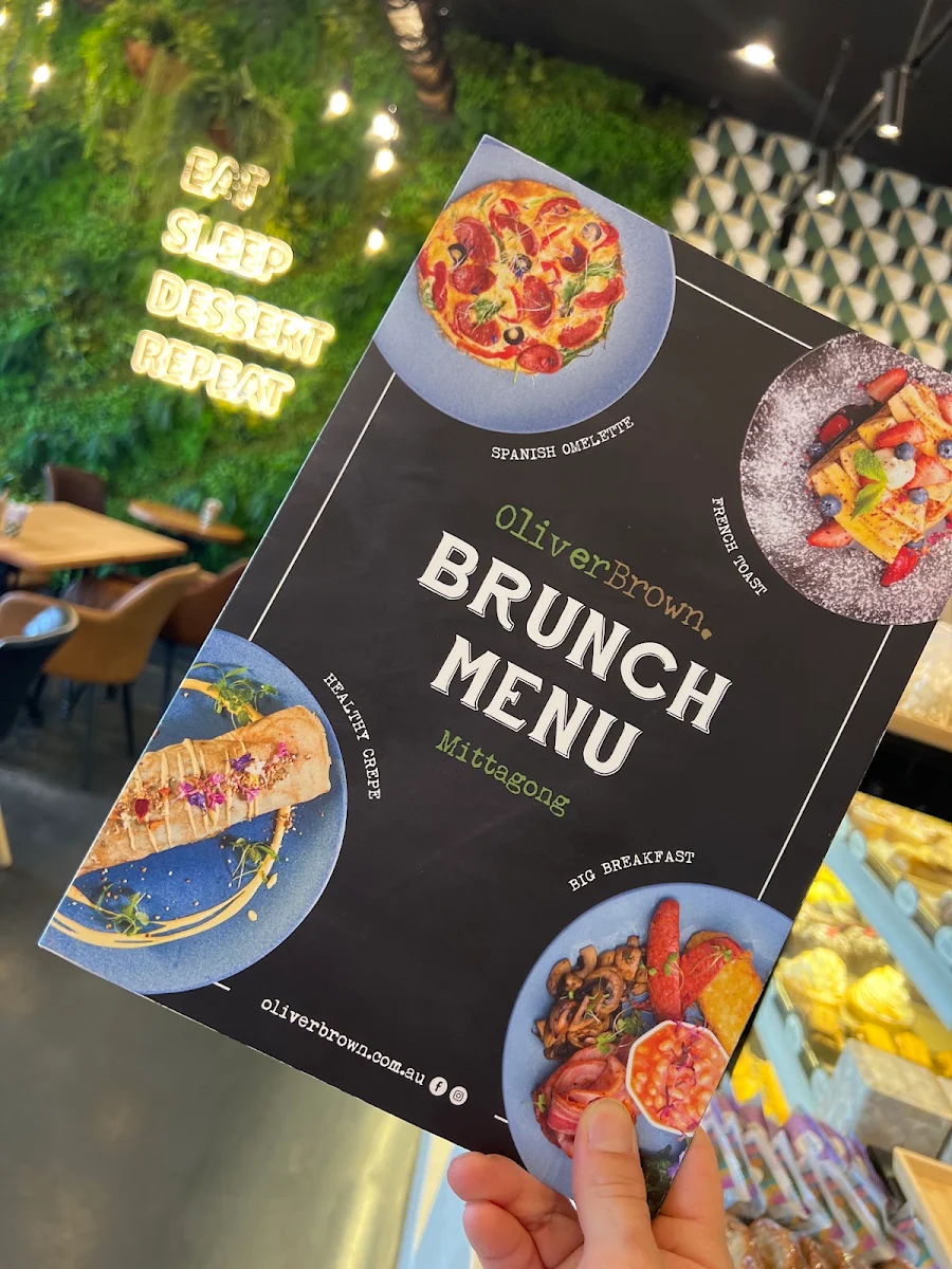Menu, Oliver Brown