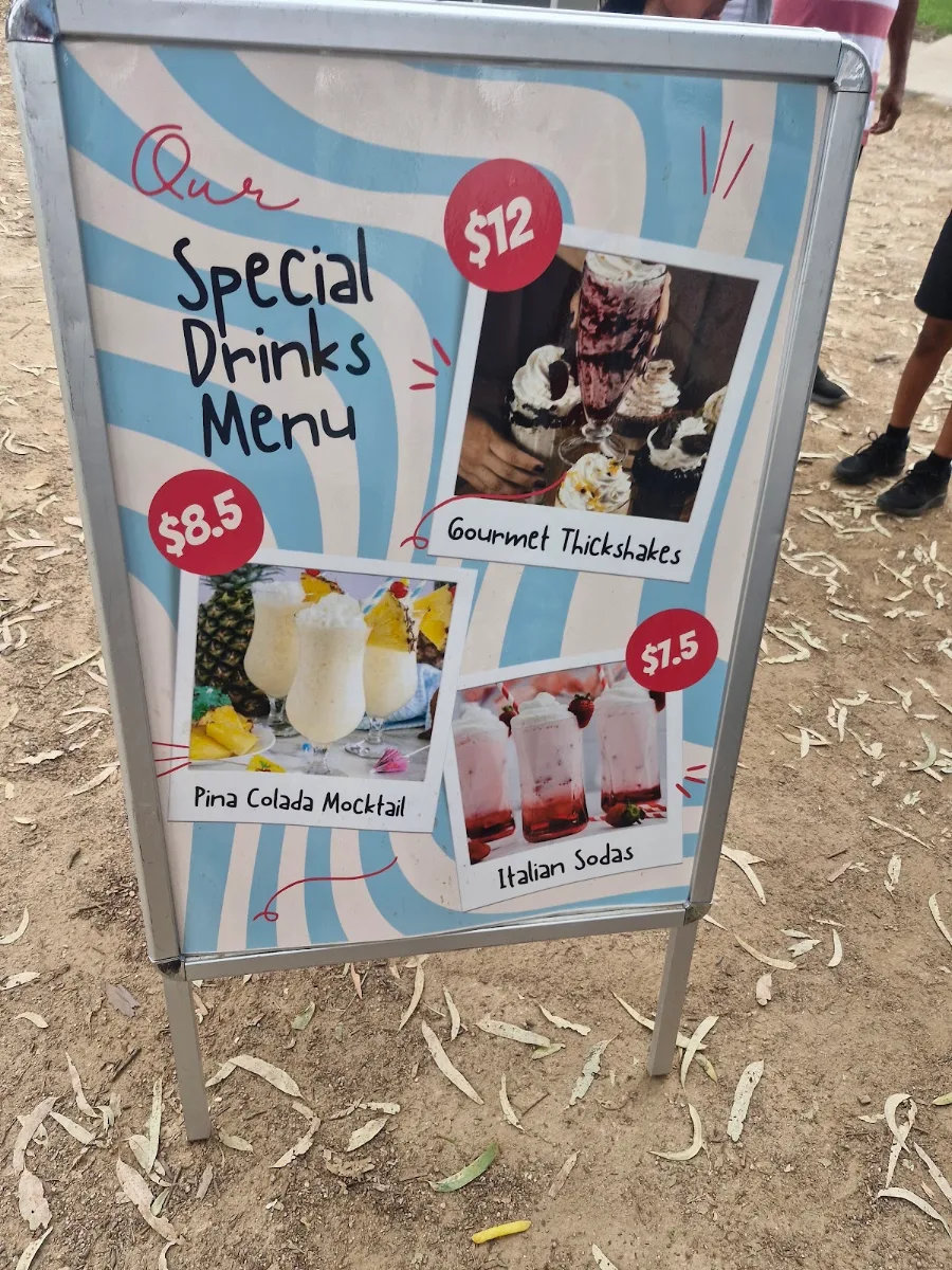 Menu, The Black Crow Beach Cafe