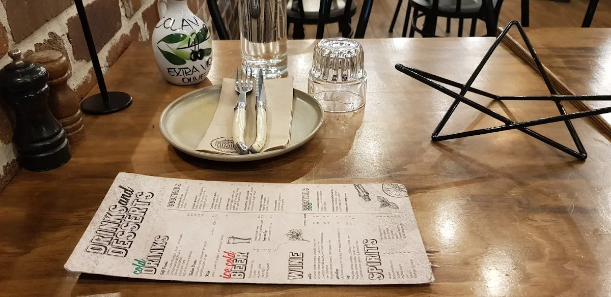 Menu, Product Of Italy Minchinbury