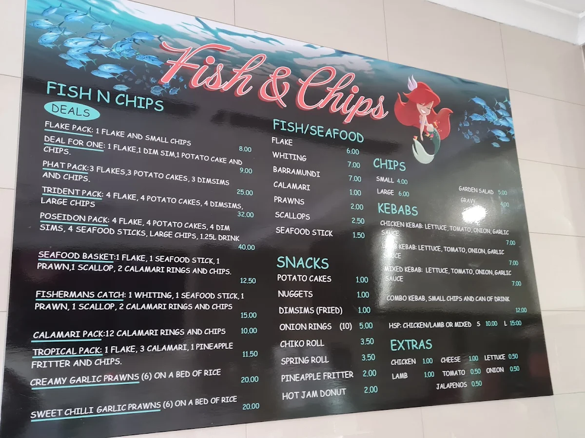 Menu, PHAT PIZZA & PASTA
